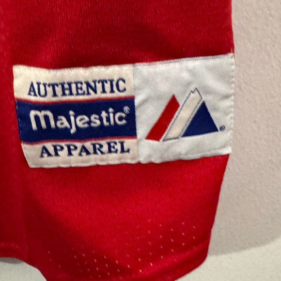 Size XL Authentic Majestic On Field St. Louis Cardinals Mark McGwire Jersey! - Picture 3 of 4